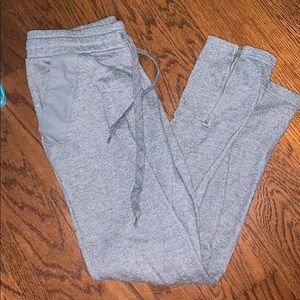 Grey sweatpants